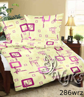 Poszewka z kory 40x40 | 286wrz | wrzosowa | geometryczny