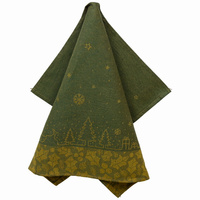 Ścierka kuchenna świąteczna merry chrismas zielony