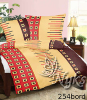 Poszewka z kory 40x40 | 254bordo | bordowa | geometryczny