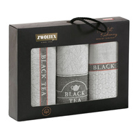 Komplet ścierek kuchennych Black Tea