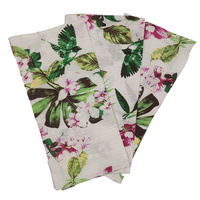 Poszewki z kory na jaśka 40x40 Zestaw 3szt 408bia