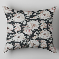 Grafitowa Poszewka flanela 40x40 - 075grf