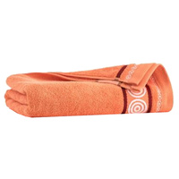 Ręcznik frotte z bawełny egipskiej 70x140 rondo papaja