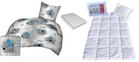 Komplet 100x160 + 40x60 + prześcieradło jersey 80x160 150chaber