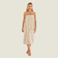 Ręcznik frotte do sauny ZWOLTEX 100x151 PAREO beżowe