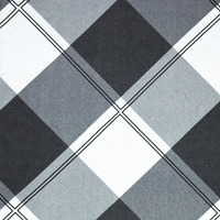 Worek na pościel do przedszkola żłobka | 309sza | biało szary | wzór geometryczny