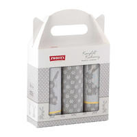 Komplet świątecznych ścierek kuchennych Szarak szary