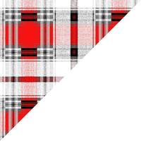 Apaszka bandamka bandana chustka | 252red | czerwona | krata