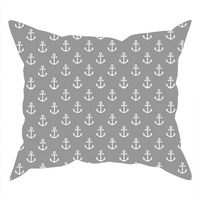 Poszewka z kory 40x40 | 074szar | szara | kotwice