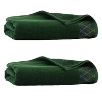 Komplet ręczników 50x90 70x140 Rudolf zielony