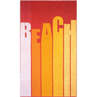 Ręcznik kąpielowy plażowy 100x160 beach red