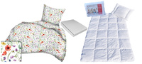 Komplet 100x160 + 50x60 + prześcieradło jersey 80x160 126mak