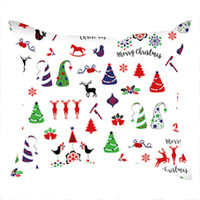 Poszewka bawełniana na jaśka 40x40 | 067biały | biała | świąteczna