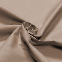 Prześcieradło z gumką do łóżeczka 80x160 bawełniane | 00 taupe | brązowe