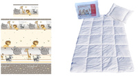 Komplet 100x160 + 40x60 + prześcieradło jersey 80x160  104bez