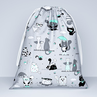 Worek na pościel do przedszkola żłobka 112mięta