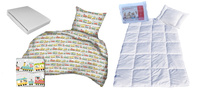 Komplet 100x160 + 40x60 + prześcieradło jersey 80x160  266szary
