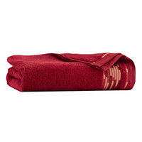 Ręcznik frotte 70x140 Grafik bordo