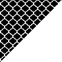 Apaszka bandamka bandana chustka | 391czr | czarna | maroko