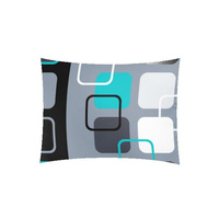 Turkusowa Poszewka flanela 40x40 - 097turk