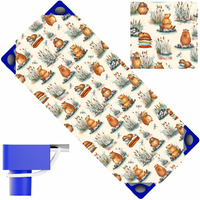 Prześcieradło na leżak do przedszkola | 152kap | ecri | zwierzątka kapibary