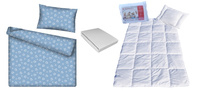 Komplet 100x160 + 40x60 + prześcieradło jersey 80x160  070nie