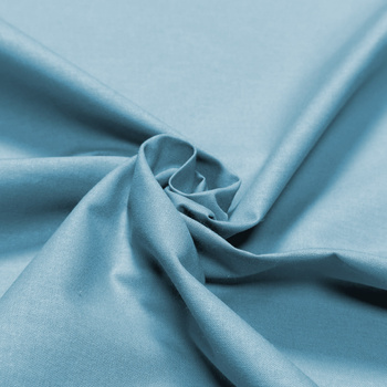 Prześcieradło z gumką do łóżeczka 90x180 bawełniane | 00 jeans | niebieskie