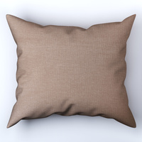 Poszewka bawełniana na poduszkę 50x50 | 00 taupe | brązowa