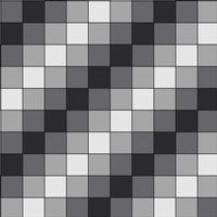 Worek szkolny na buty | 309S3D | biało szara | krata 3D