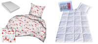 Komplet 100x160 + 50x60 + prześcieradło jersey 80x160 421szare