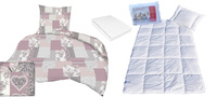 Komplet 100x160 + 40x60 + prześcieradło jersey 80x160 137Npu