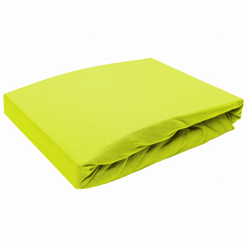 Prześcieradło bez gumki 180x220 Jersey Jabłuszko