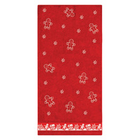 Ręcznik frotte 50x90 Pierniki czerwone