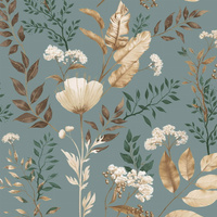 Worek na pościel do przedszkola żłobka | 175zie | szałwiowa | kwiaty