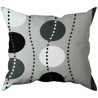 Poszewka z kory 40x40 | 083szary | szara | geometryczny