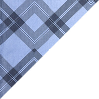 Apaszka bandamka bandana chustka | 309cie | granatowa | kratka
