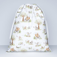 Worek na pościel do przedszkola żłobka 166lis