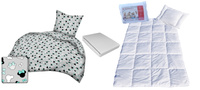 Komplet 100x160 + 40x60 + prześcieradło jersey 80x160  019s-m