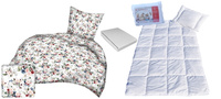 Komplet 100x160 + 40x60 + prześcieradło jersey 80x160 146cha