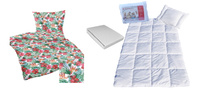 Komplet 100x160 + 50x60 + prześcieradło jersey 80x160 455kwi