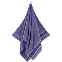 Ręcznik frotte z bawełny egipskiej 70x140 rondo jagoda