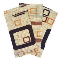 Poszewki z kory na jaśka 40x40 Zestaw 3szt 286bra | beżowy | geometryczny