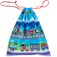 Worek na pościel do przedszkola żłobka 081niebieski