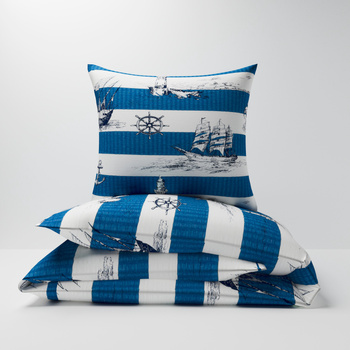 Niebieska Pościel z kory 140x200 Niebieska Pościel z kory 140x200