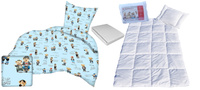 Komplet 100x160 + 50x60 + prześcieradło jersey 80x160 062nie