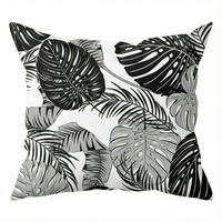 Poszewka bawełniana na jaśka 40x40 | 455cza | biało czarna | monstrety