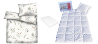 Komplet 100x160 + 40x60 + prześcieradło jersey 80x160 179beż