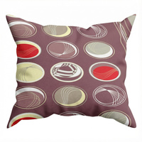 Poszewka z kory 40x40 | 317ocz | brązowa | koła