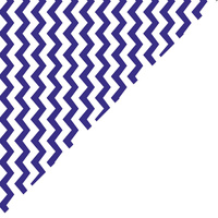 Apaszka bandamka bandana chustka | 407grn | biało granatowa | zygzaki