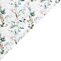 Apaszka bandamka bandana chustka | 131kol | biała | kwiaty
